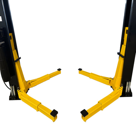 APlusLift 14,000LB 2-Post Overhead Single Release Direct Drive Car Lift #AP-14SR, alamoequipment.com