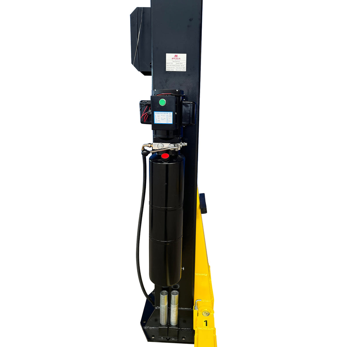 APlusLift 14,000LB 2-Post Overhead Single Release Direct Drive Car Lift #AP-14SR, alamoequipment.com