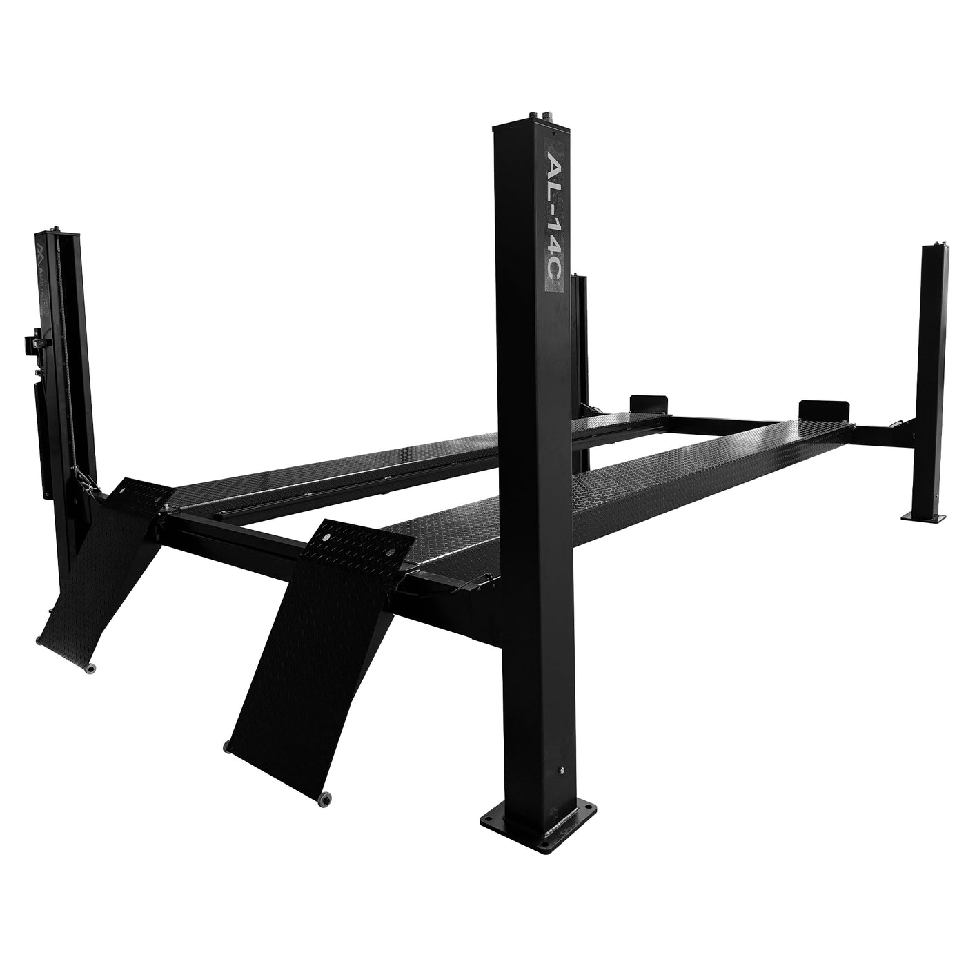 APlusLift 14,000LB 4-Post Heavy Duty Lift #AL-14C, alamoequipment.com