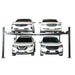 APlusLift 9,000LB 4-Post Double Deck Parking Storage Service Car Lift #HW-9KDP, alamoequipment.com