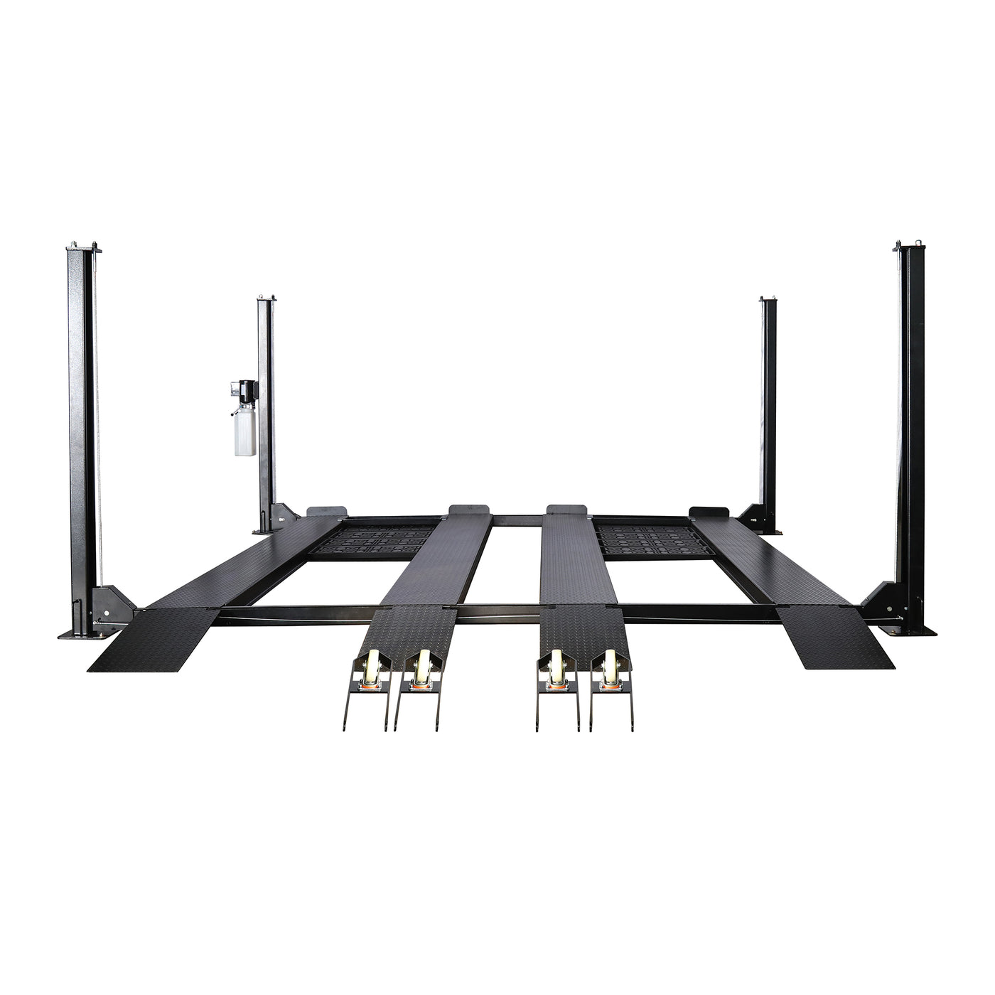 APlusLift 9,000LB 4-Post Double Deck Parking Storage Service Car Lift #HW-9KDP, alamoequipment.com