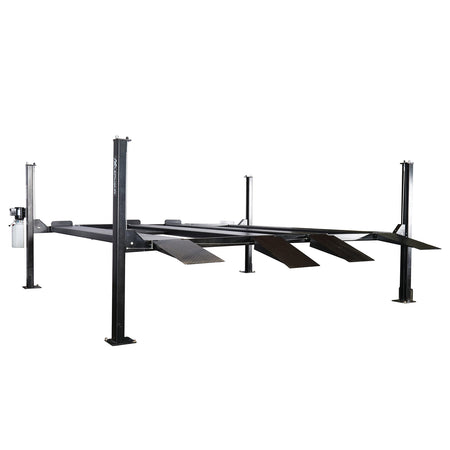 APlusLift 9,000LB 4-Post Double Deck Parking Storage Service Car Lift #HW-9KDP, alamoequipment.com