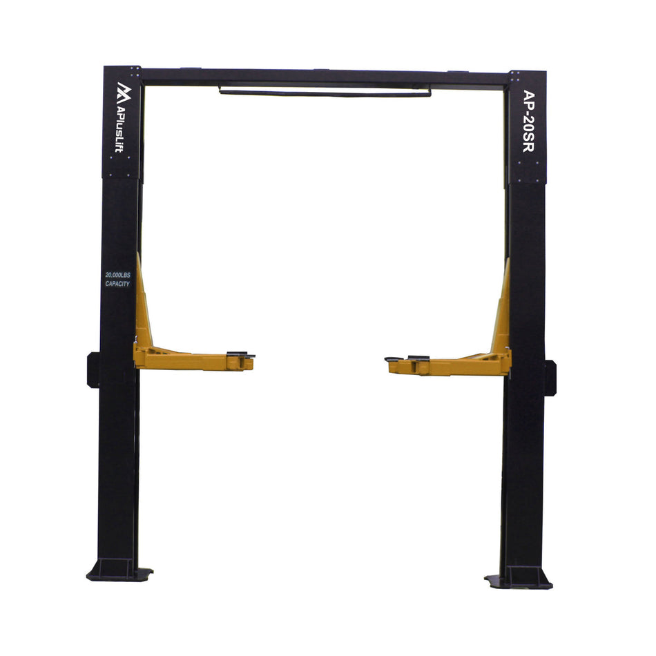 APlusLift 20,000LB 2-Post Overhead Single Release Direct Drive Car Lift #AP-20SR, alamoequipment.com
