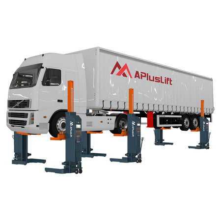 APlusLift Falcon 21800lb Mobile Column Lift #MCL-180, alamoequipment.com