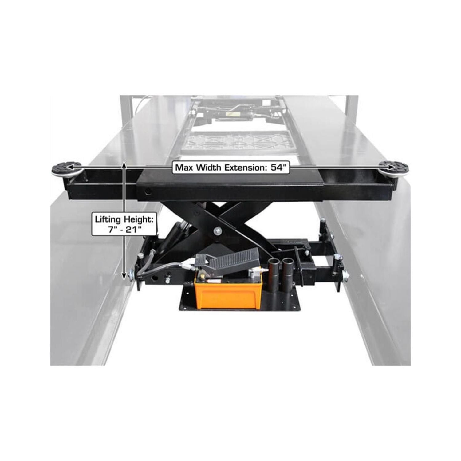 Atlas 6000LB Rolling Bridge Jack, AlamoEquipment.com