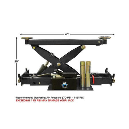 Atlas 8000 LB Rolling Bridge Jack, AlamoEquipment.com