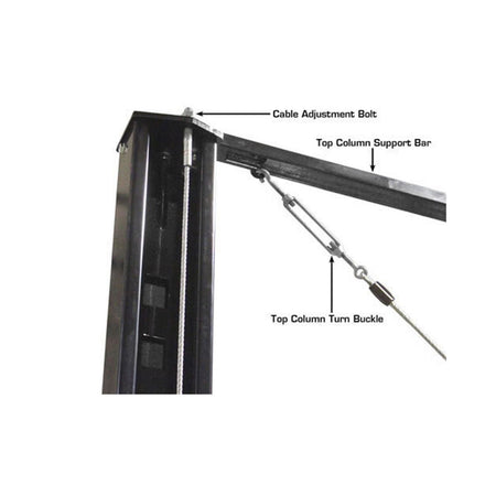 Atlas PRO7000ST 7,000 lb. Super-Tall 4-Post Lift, AlamoEquipment.com