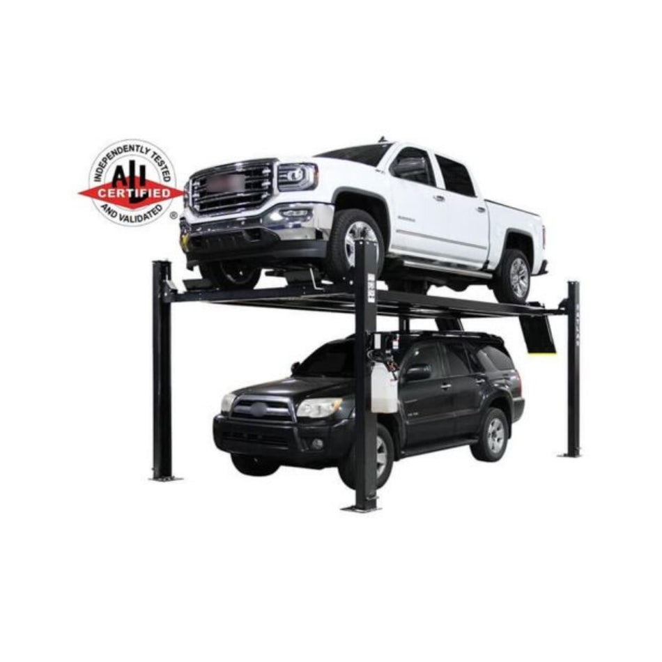 Atlas APEX 9,000 lb Certified 4-Post Hobbyist Lift, AlamoEquipment.com