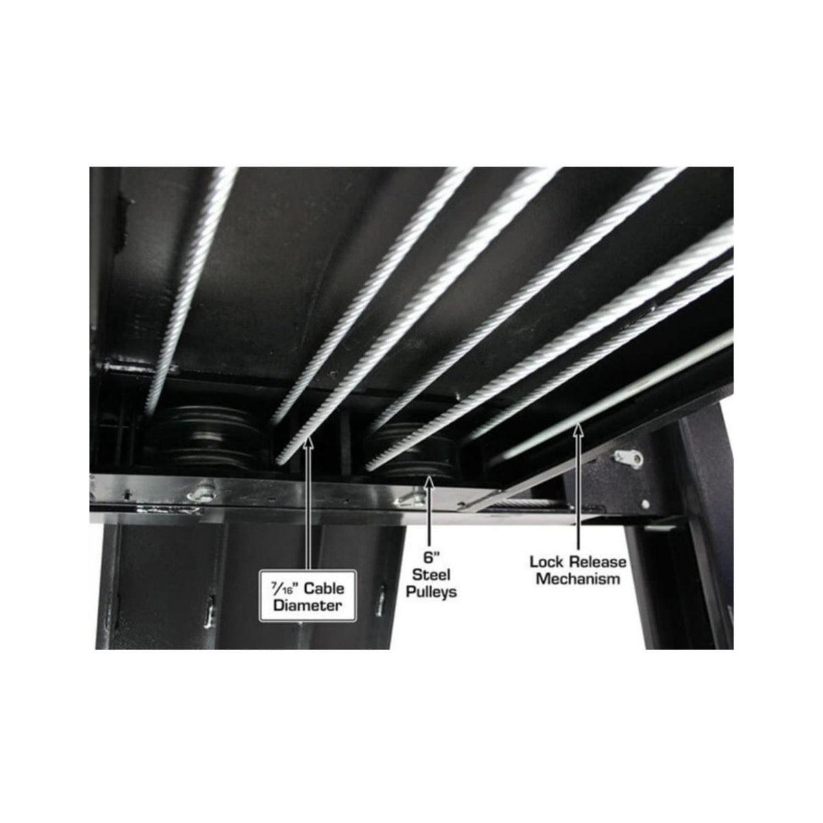Atlas APEX 9,000 lb Certified 4-Post Hobbyist Lift, AlamoEquipment.com