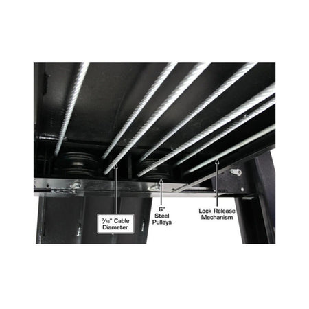 Atlas APEX 9,000 lb Certified 4-Post Hobbyist Lift, AlamoEquipment.com