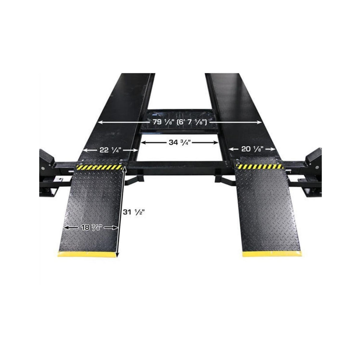 Atlas APEX 9,000 lb Certified 4-Post Hobbyist Lift, AlamoEquipment.com