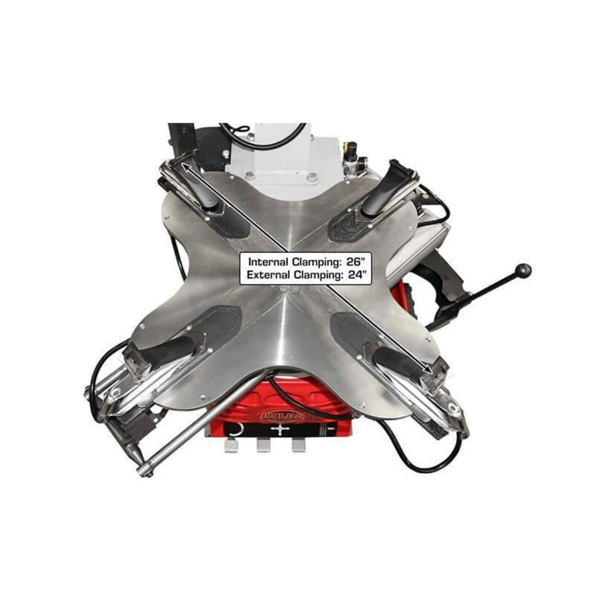 Atlas Platinum PTC300 Rim-Clamp Tire Changer w/ Assist Arm, AlamoEquipment.com