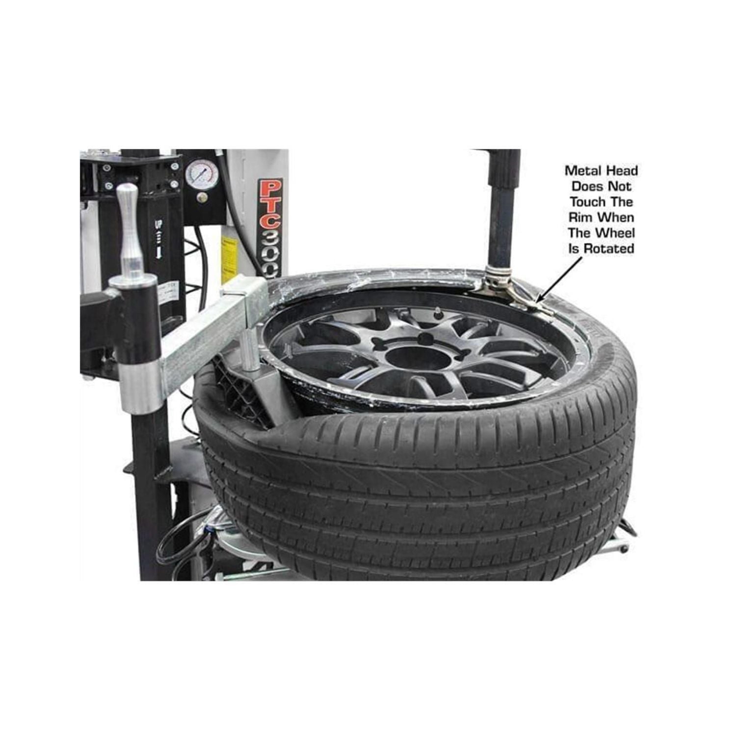 Atlas Platinum PTC300 Rim-Clamp Tire Changer w/ Assist Arm, AlamoEquipment.com