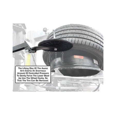 Atlas Platinum PTC300 Rim-Clamp Tire Changer w/ Assist Arm, AlamoEquipment.com