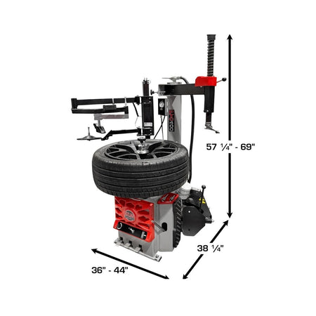 Atlas Platinum PTC400 Center Post Tire Changer w/ Assist Arm, AlamoEquipment.com