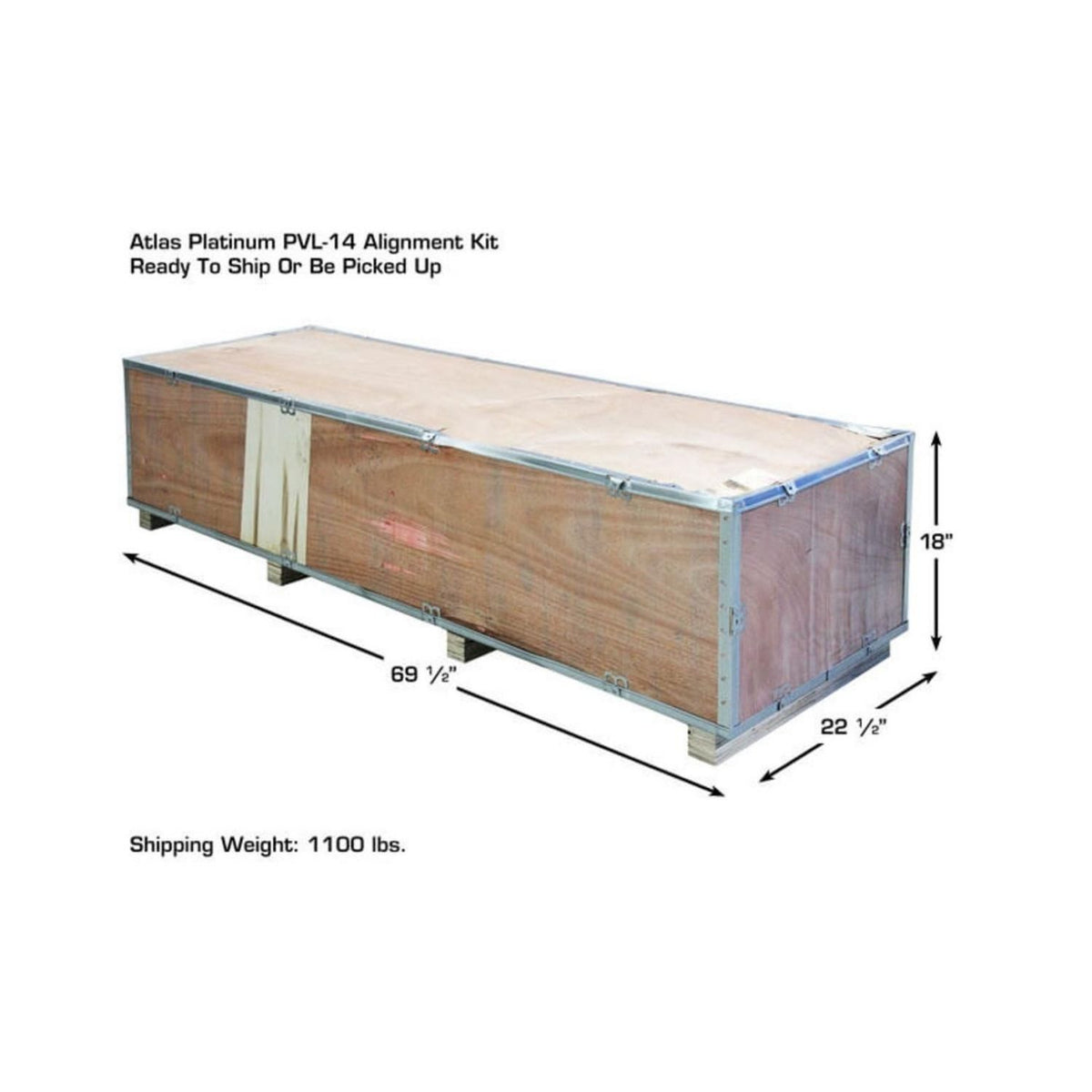 Atlas Platinum Alignment Kit for PVL14 4-Post Lifts #ATEAP-PVL-ALIKIT-FPD, AlamoEquipment.com