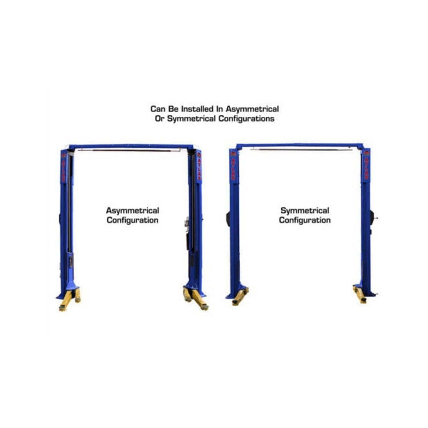 Atlas Platinum PVL10 Lift w/ Height Extension Kit, AlamoEquipment.com