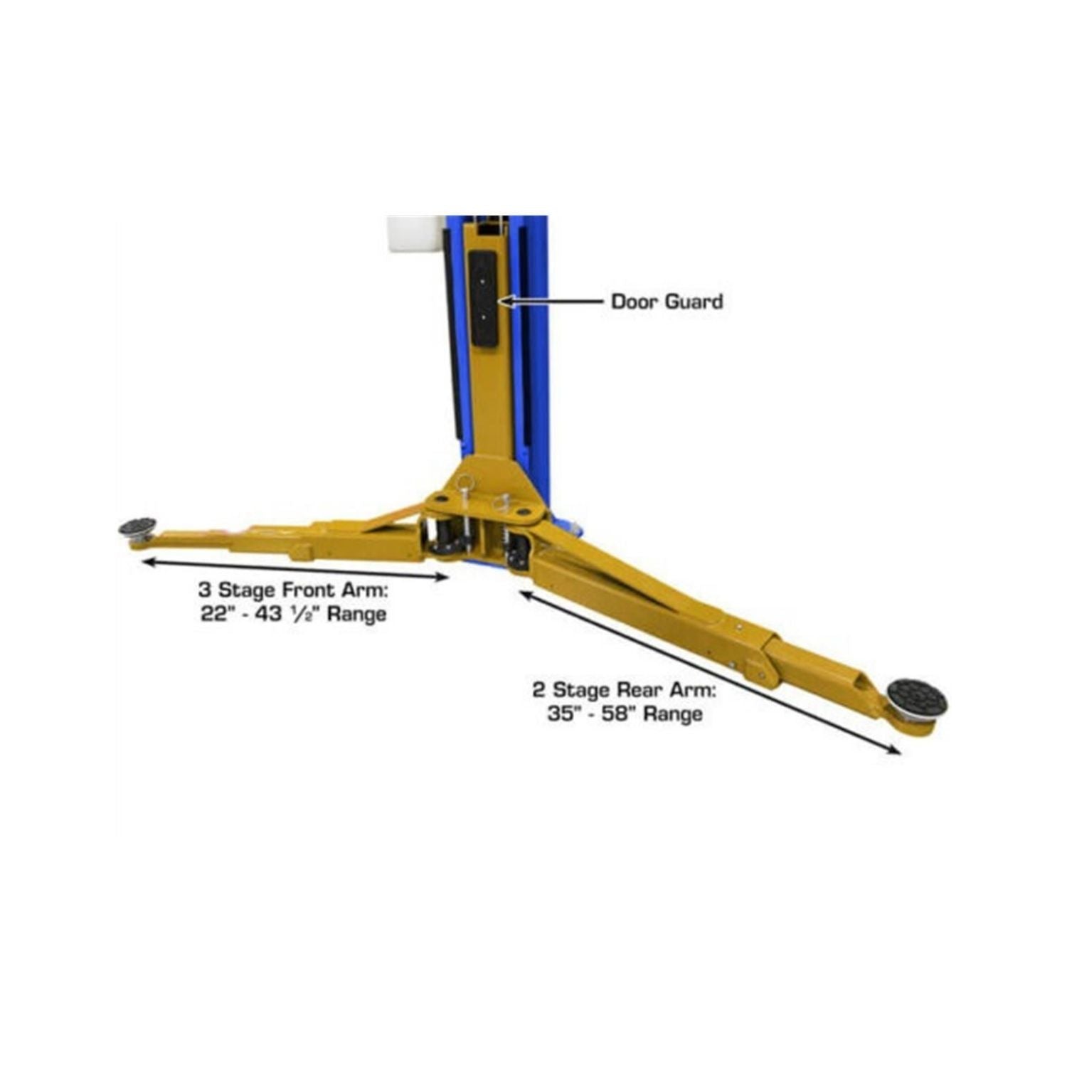 Atlas Platinum PVL10 Lift w/ Height Extension Kit, AlamoEquipment.com