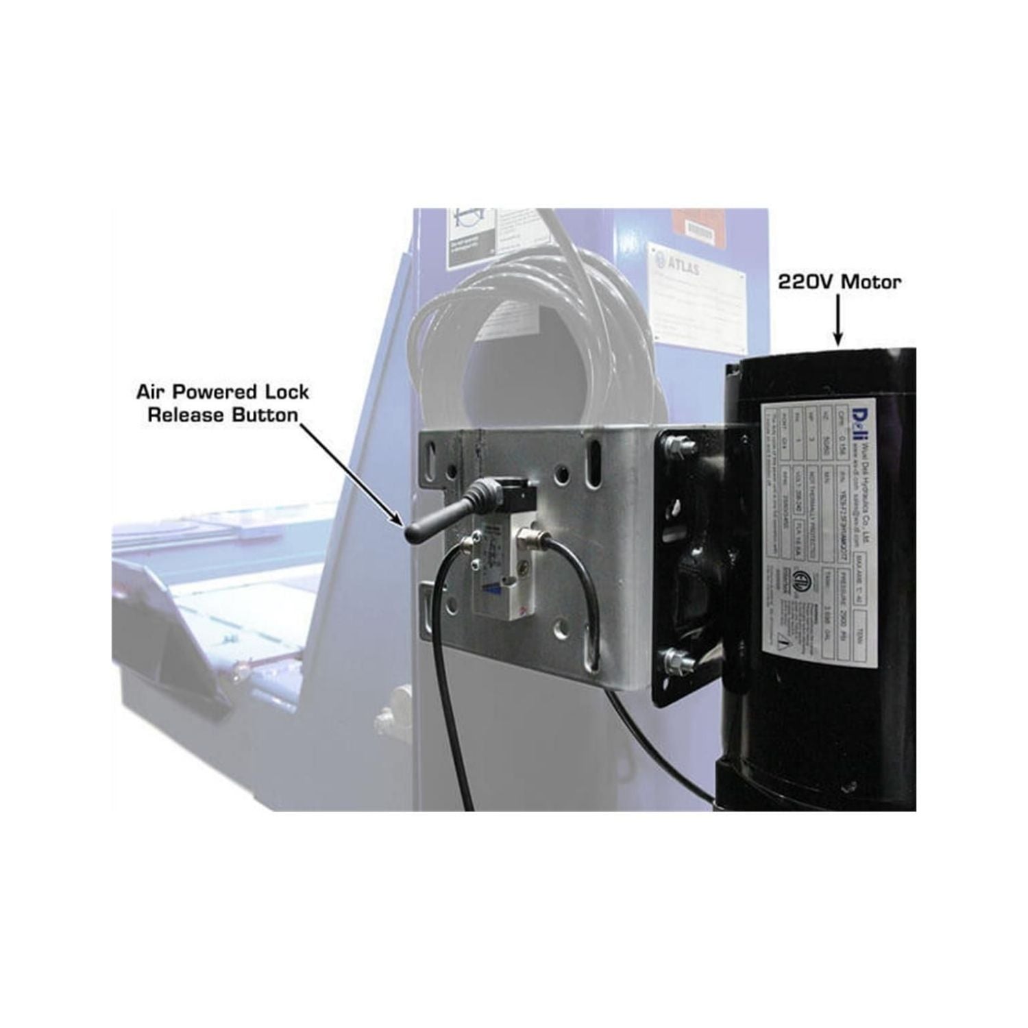 Atlas Platinum PVL14OF-EXT Open Front Alignment Lift #ATEAP-PVL14OF-EXT-FPD, AlamoEquipment.com