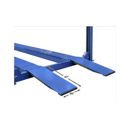 Atlas Platinum PVL14OF-EXT Open Front Alignment Lift #ATEAP-PVL14OF-EXT-FPD, AlamoEquipment.com