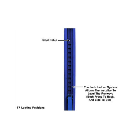 Atlas Platinum PVL14OF-EXT Open Front Alignment Lift #ATEAP-PVL14OF-EXT-FPD, AlamoEquipment.com