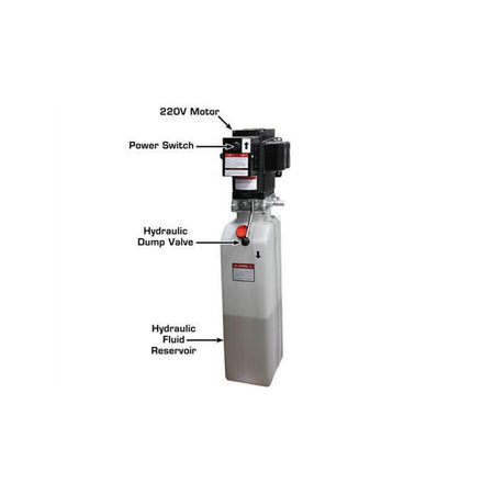 Atlas Platinum PVL14OF-EXT Open Front Alignment Lift #ATEAP-PVL14OF-EXT-FPD, AlamoEquipment.com