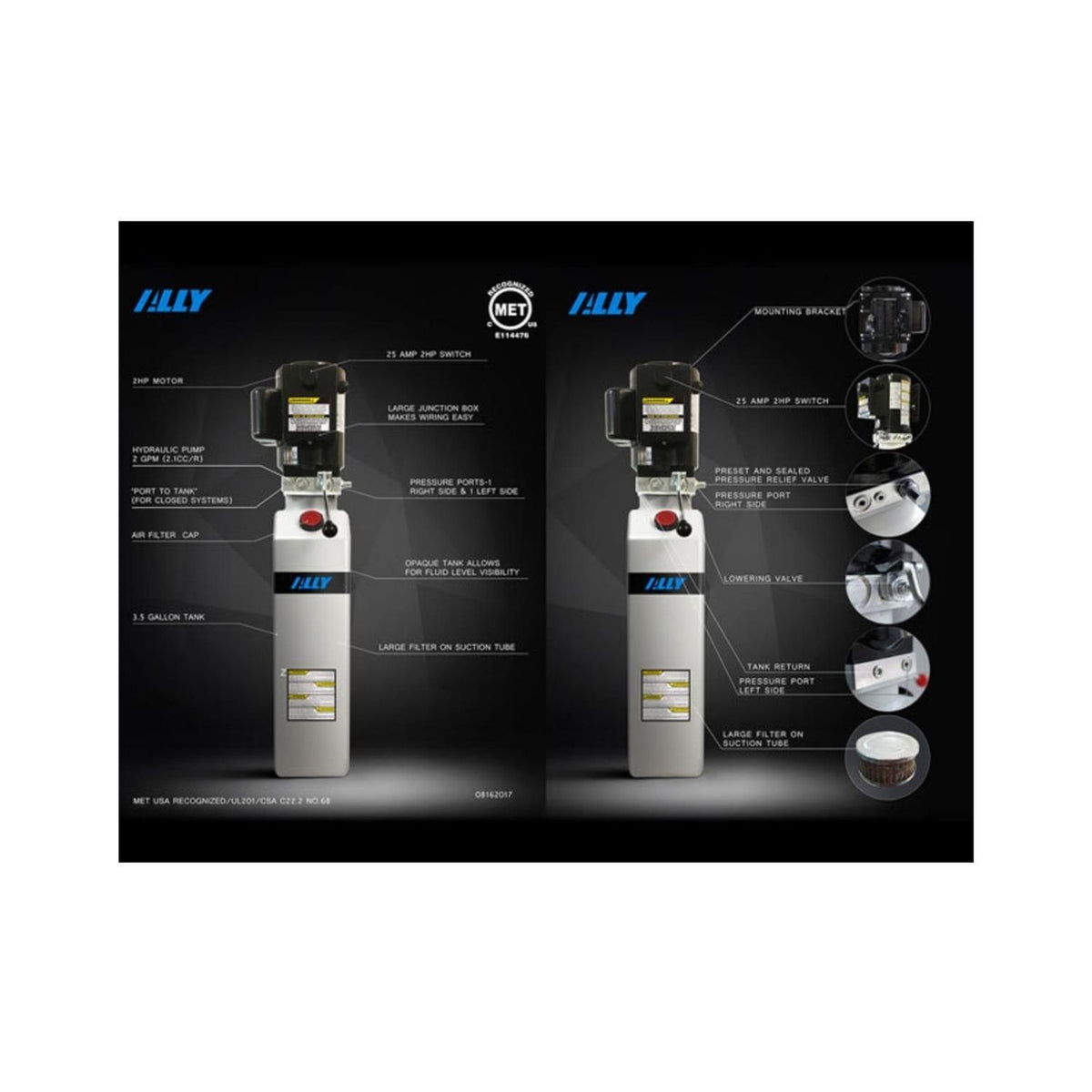 Atlas Platinum PVL14 4-Post Lift, AlamoEquipment.com