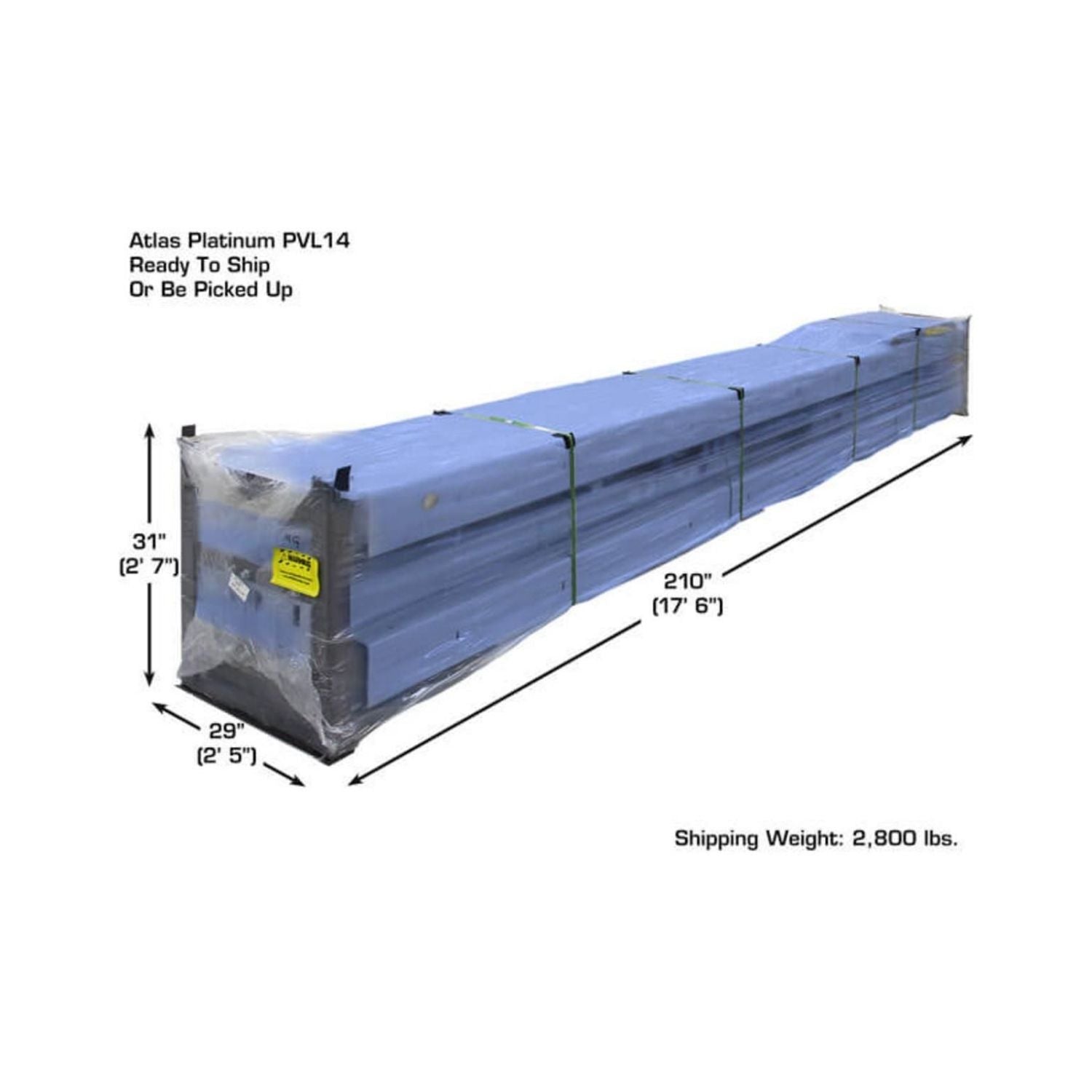 Atlas Platinum PVL14 4-Post Lift, AlamoEquipment.com