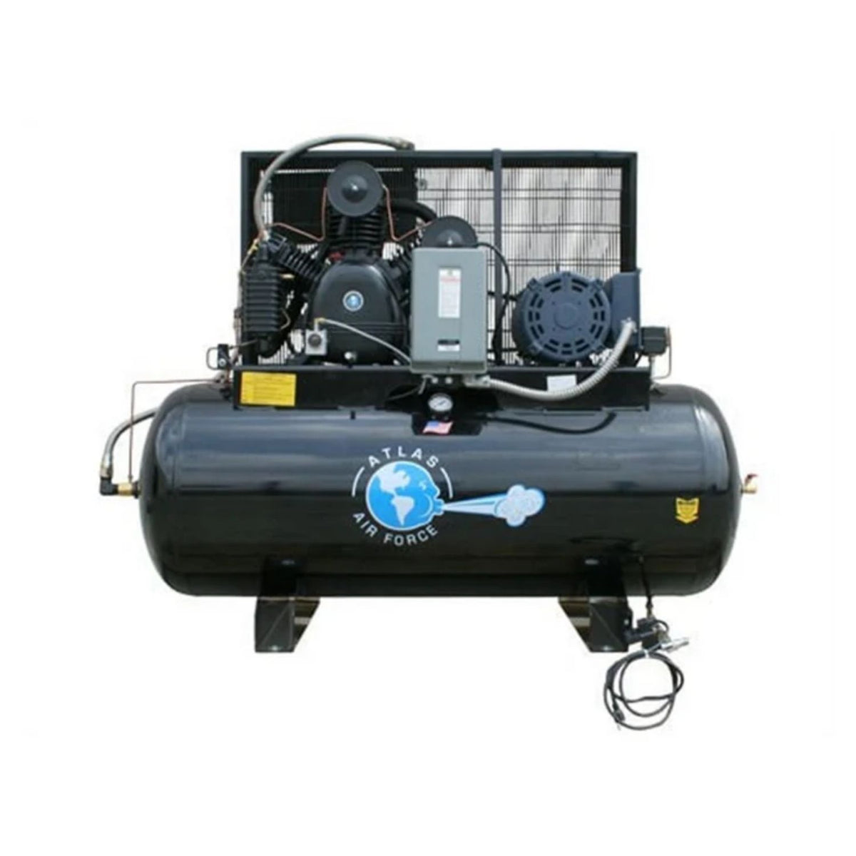 Atlas® Air Force 10HP 1-Phase 120 Gal Air Compressor #ATEATAF10P-1PH, AlamoEquipment.com