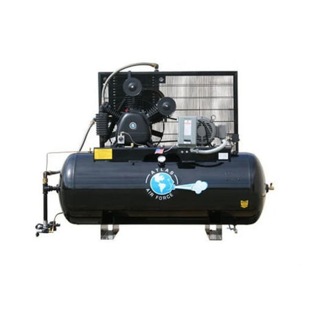 Atlas® Air Force 10HP 3-Phase 120 Gal Air Compressor #ATEATAF10P-3PH, AlamoEquipment.com