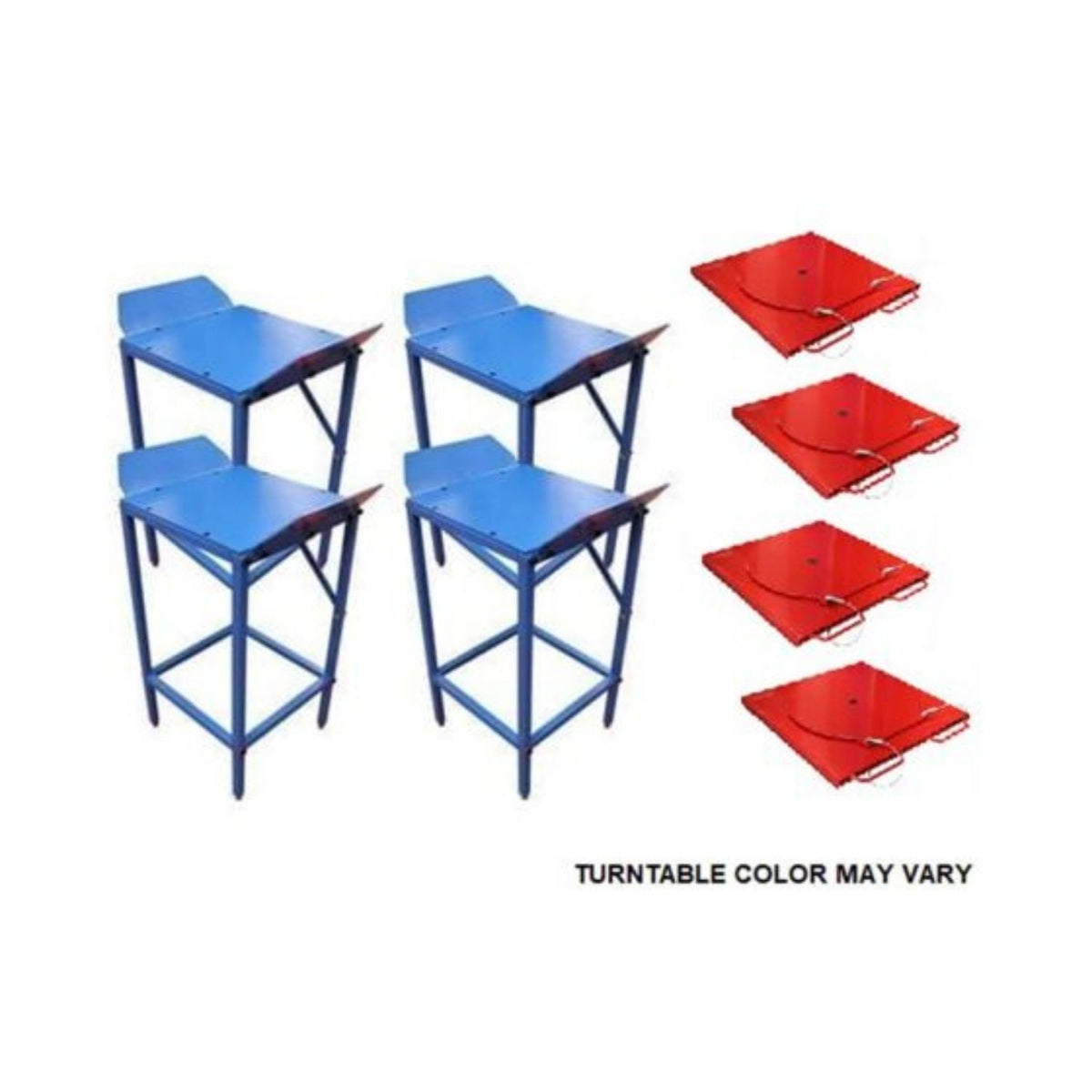 Atlas® Alignment Wheel Stands with Turntables #ATEATLAS-WHLSTD-FPD, AlamoEquipment.com
