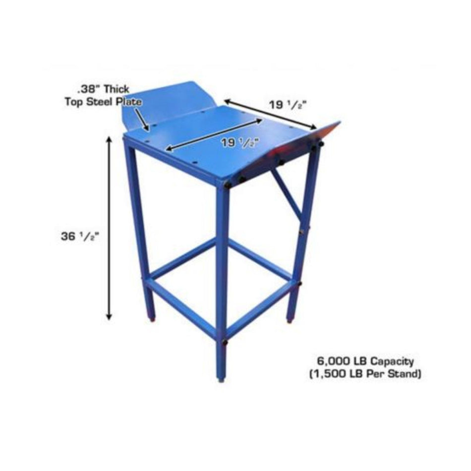 Atlas® Alignment Wheel Stands with Turntables #ATEATLAS-WHLSTD-FPD, AlamoEquipment.com