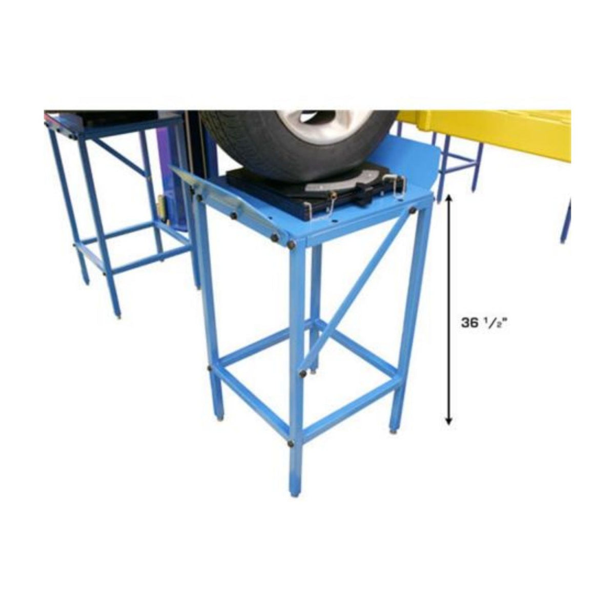 Atlas® Alignment Wheel Stands with Turntables #ATEATLAS-WHLSTD-FPD, AlamoEquipment.com