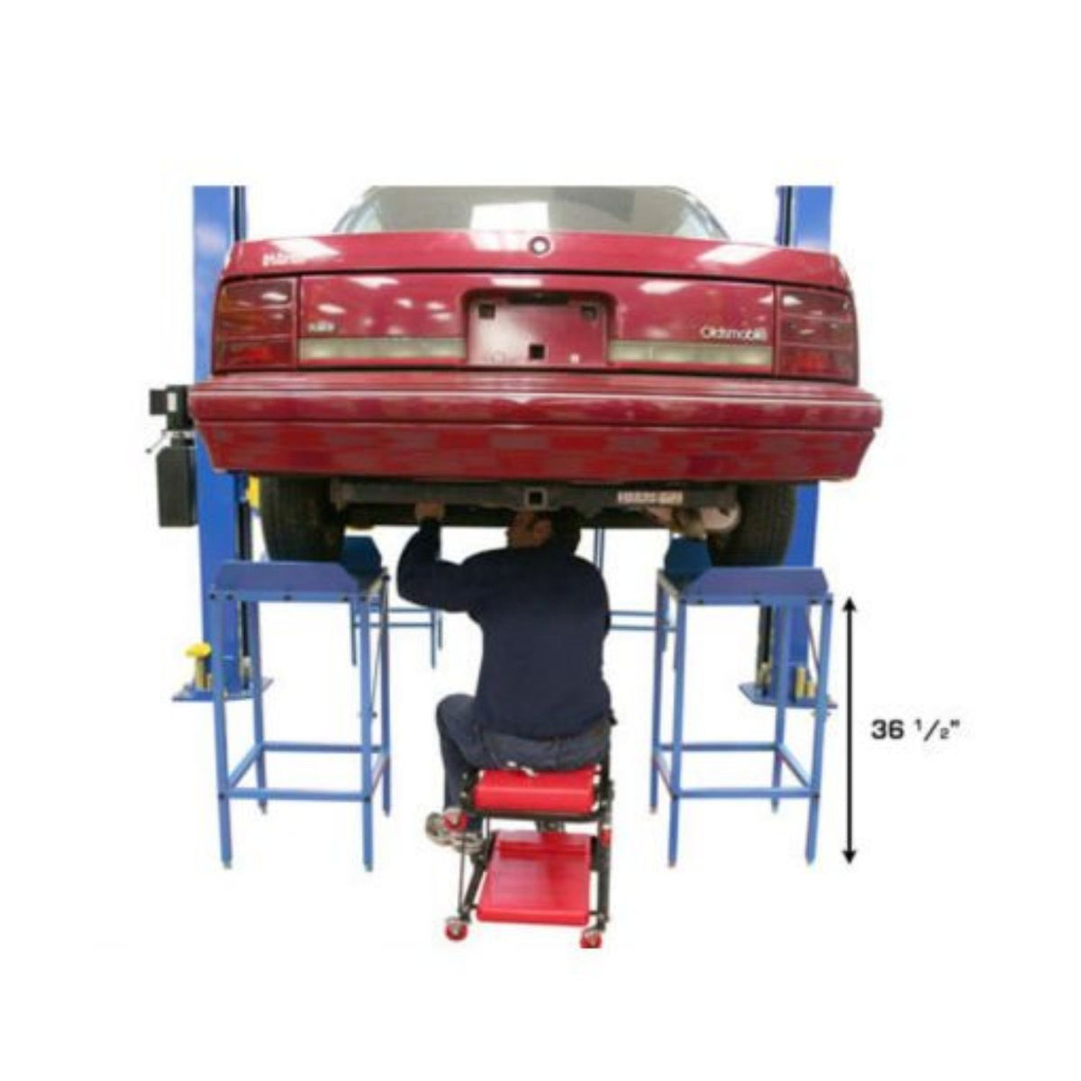 Atlas® Alignment Wheel Stands with Turntables #ATEATLAS-WHLSTD-FPD, AlamoEquipment.com