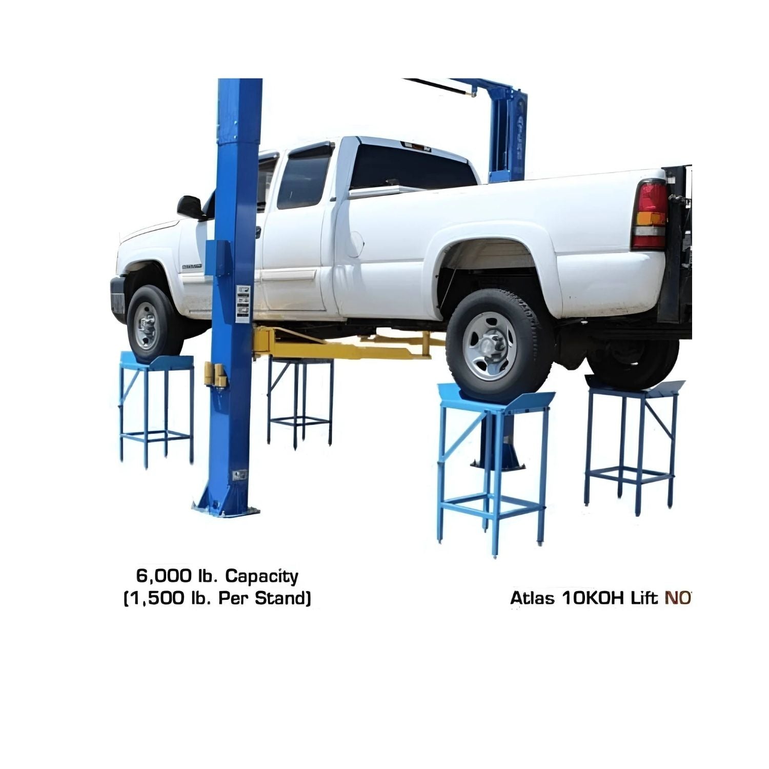 Atlas Alignment Stands w/ Turntables #ATEATLAS-WHLSTD, AlamoEquipment.com