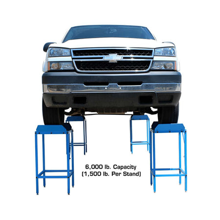 Atlas Alignment Stands w/ Turntables #ATEATLAS-WHLSTD, AlamoEquipment.com
