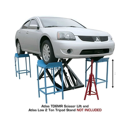 Atlas Alignment Stands w/ Turntables #ATEATLAS-WHLSTD, AlamoEquipment.com