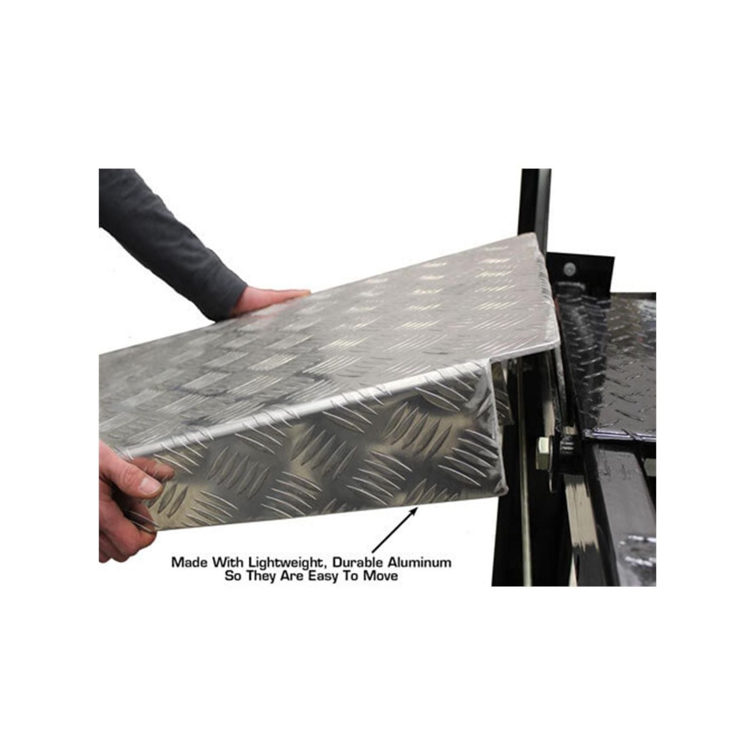 Atlas Extra Long Aluminum Ramps for 4-Post Lift #ATEATPK-40804, AlamoEquipment.com