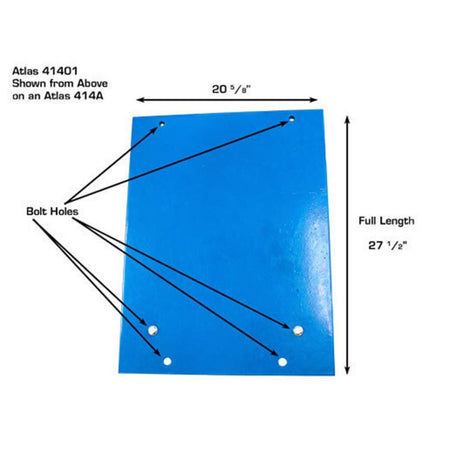 Atlas® Front Runway Extension Kit for 414/414A #ATEATPK-41401, AlamoEquipment.com