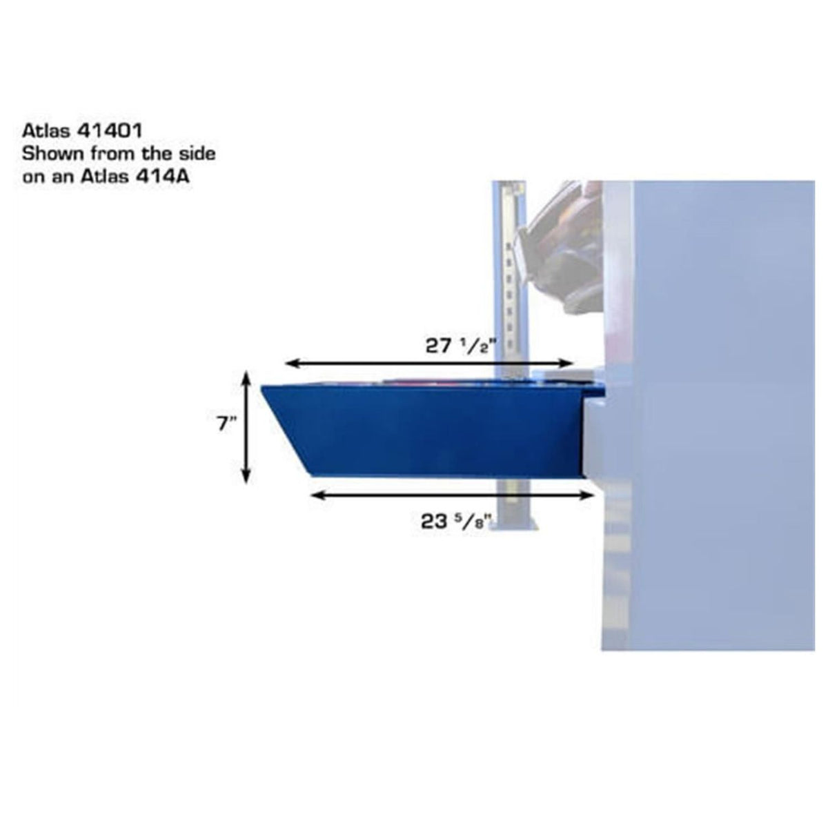 Atlas® Front Runway Extension Kit for 414/414A #ATEATPK-41401, AlamoEquipment.com