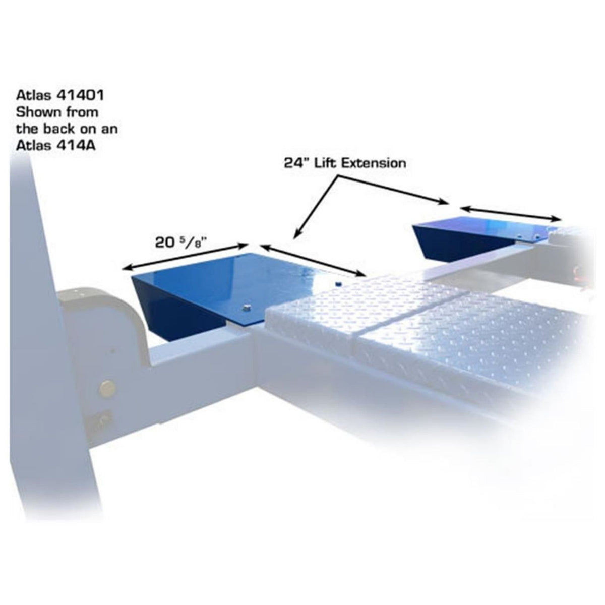 Atlas® Front Runway Extension Kit for 414/414A #ATEATPK-41401, AlamoEquipment.com