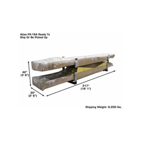 Atlas 16,000 lb Scissor Alignment Lift w/ Turntables #ATEATPK-PX16A-CF-FPD, AlamoEquipment.com