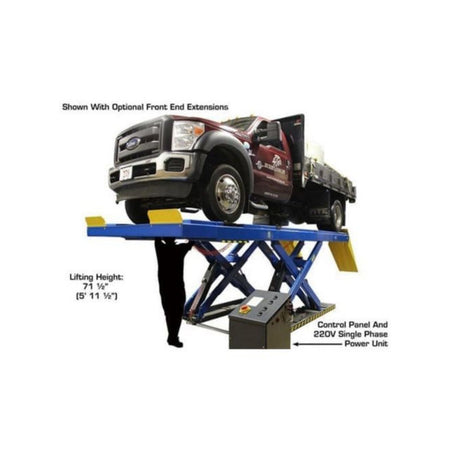 Atlas 16,000 lb Scissor Alignment Lift w/ Turntables #ATEATPK-PX16A-CF-FPD, AlamoEquipment.com