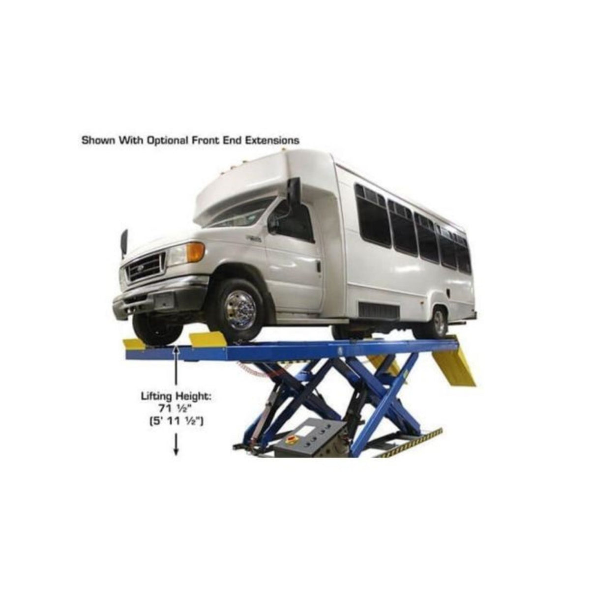 Atlas 16,000 lb Scissor Alignment Lift w/ Turntables #ATEATPK-PX16A-CF-FPD, AlamoEquipment.com