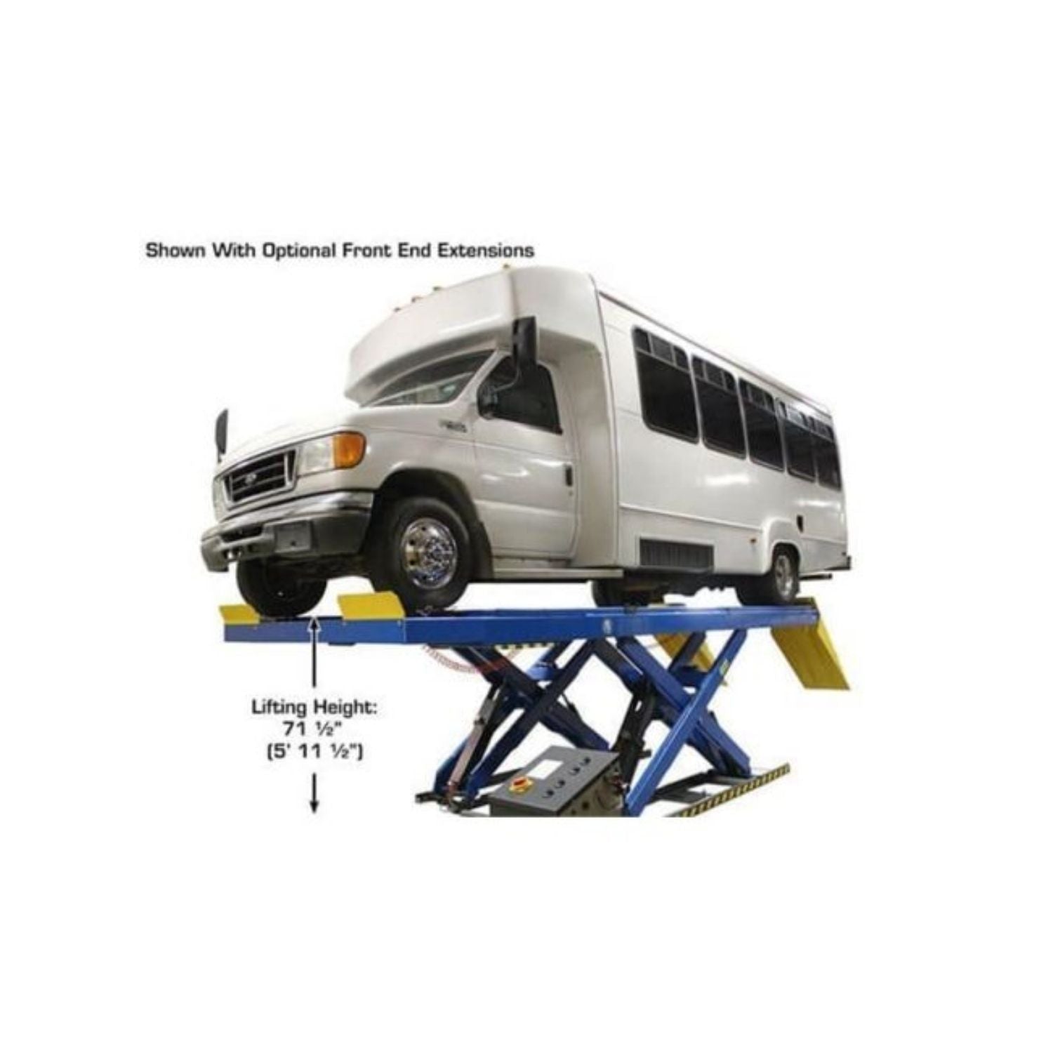 Atlas 16,000 lb Scissor Alignment Lift w/ Turntables #ATEATPK-PX16A-CF-FPD, AlamoEquipment.com