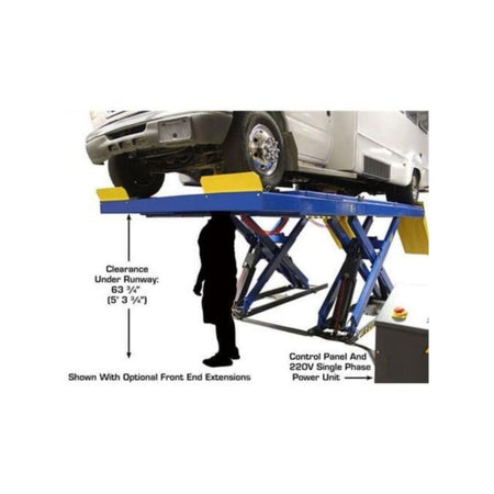 Atlas 16,000 lb Scissor Alignment Lift w/ Turntables #ATEATPK-PX16A-CF-FPD, AlamoEquipment.com