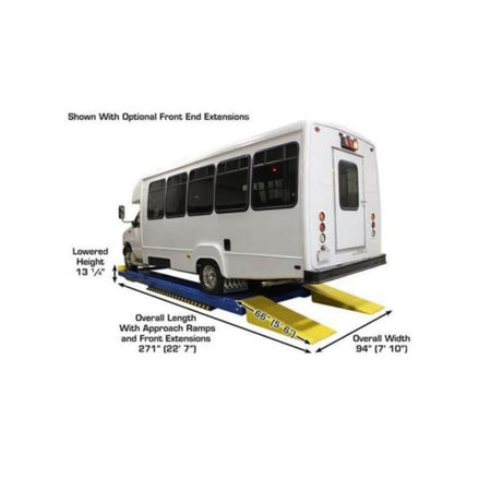 Atlas 16,000 lb Scissor Alignment Lift w/ Turntables #ATEATPK-PX16A-CF-FPD, AlamoEquipment.com