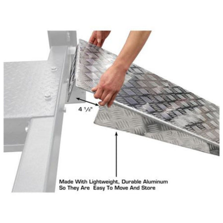 Atlas® Aluminum Approach Ramps (Pair) #ATEATPK-TPAL, AlamoEquipment.com