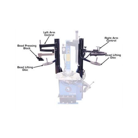 Atlas 200 Series Dual Assist Arm Kit #ATEATTC-DAA-SA, AlamoEquipment.com