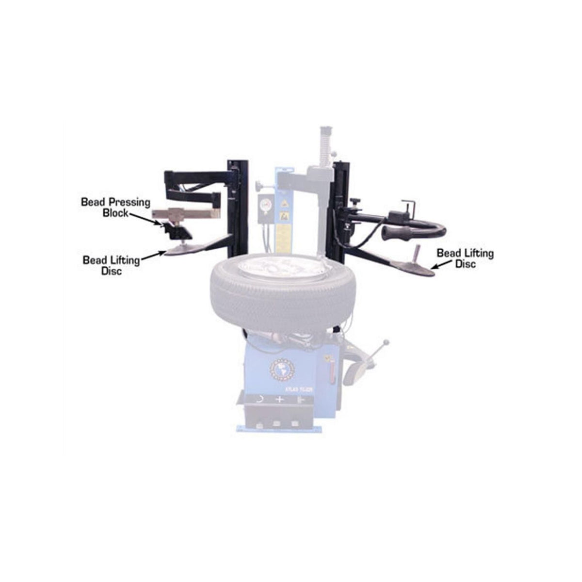 Atlas 200 Series Dual Assist Arm Kit #ATEATTC-DAA-SA, AlamoEquipment.com